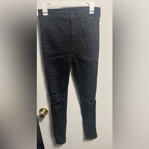 Black AE skinny jeans